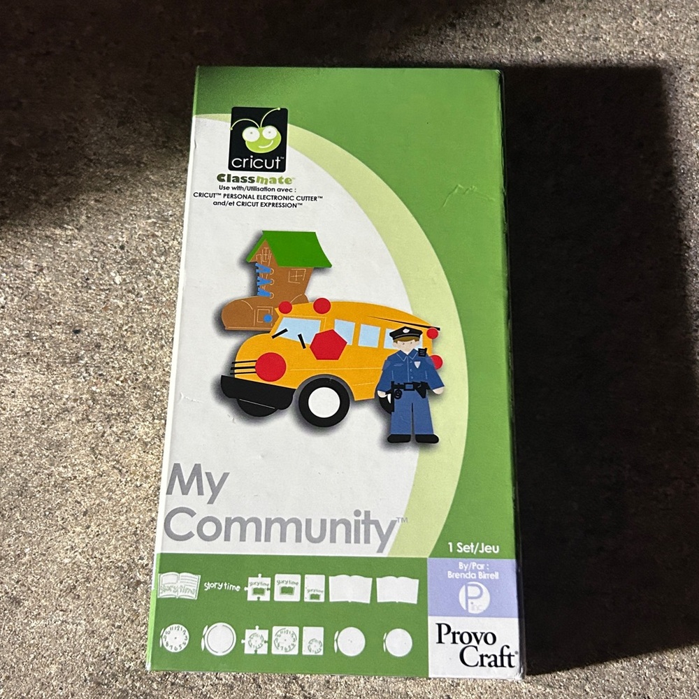 Cricut My Community Cartridge with Colorful Designs